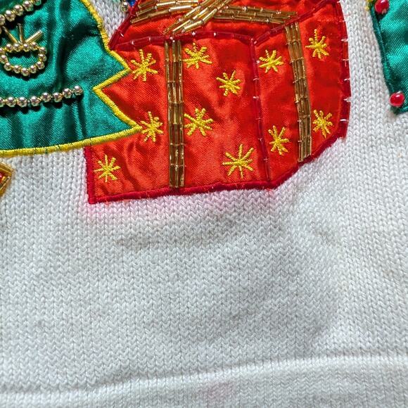 90s / Y2K Victoria Harbour Christmas Sweater - Picture 4 of 8